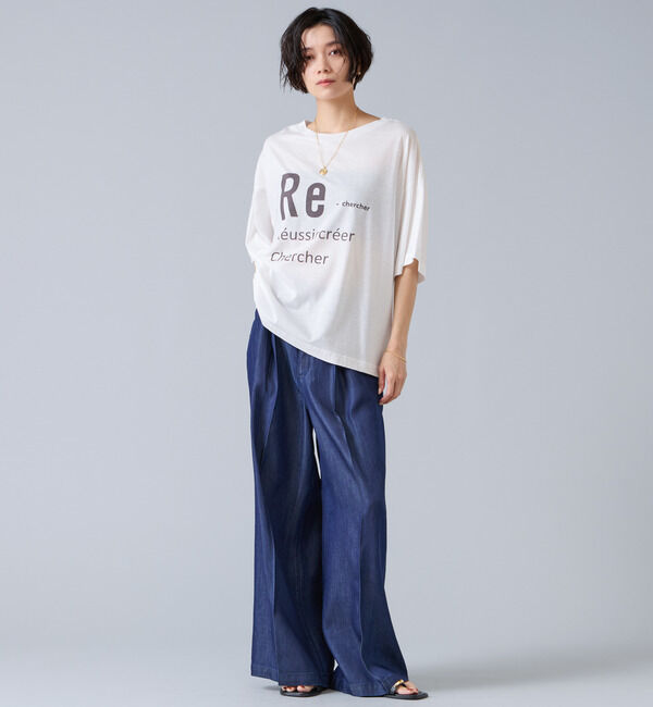 Liesse「ハイゲージロゴTシャツ」|Tシャツ・カットソー|