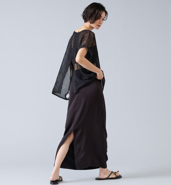 Liesse「マルチウェイメッシュスリッニット」|ニット・セーター|