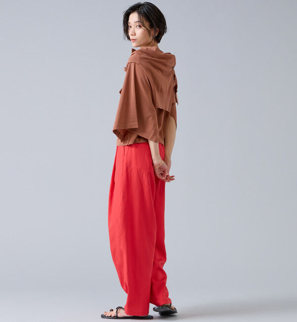 Liesse「クロップドワイドニット」|ニット・セーター|