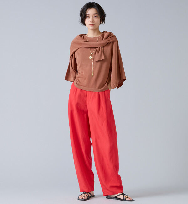 Liesse「V開きカーディガン」|カーディガン|