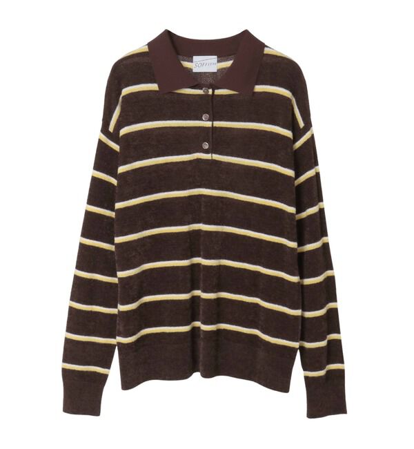 SOFFITTO「ベロアポロニット」|ニット・セーター|