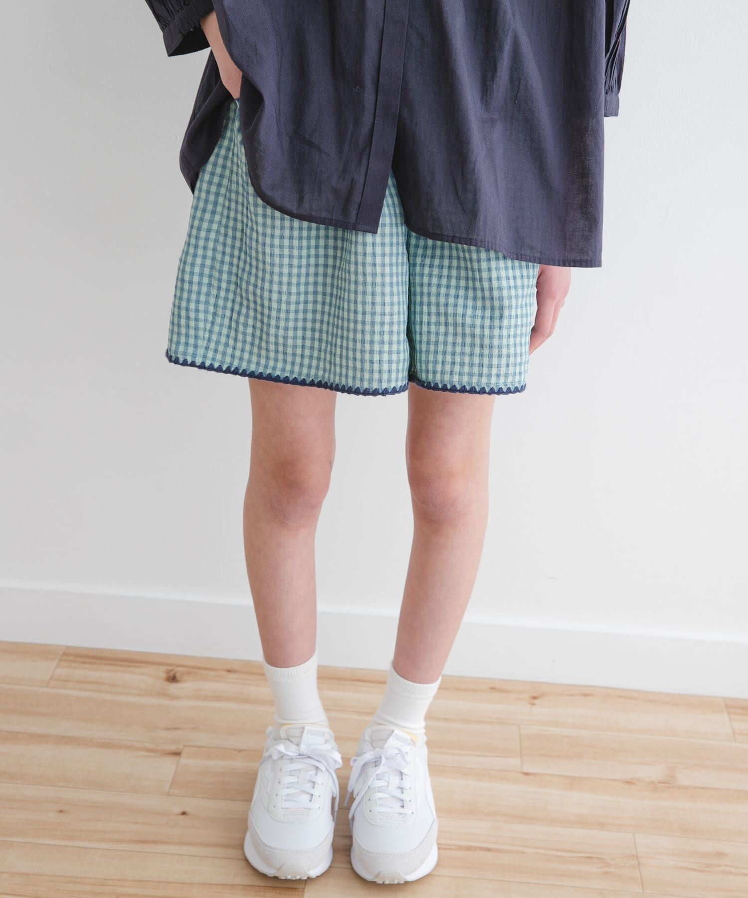 URBAN RESEARCH DOORS「『WEB/一部店舗限定サイズ』チェックキュロット(KIDS)」|その他|