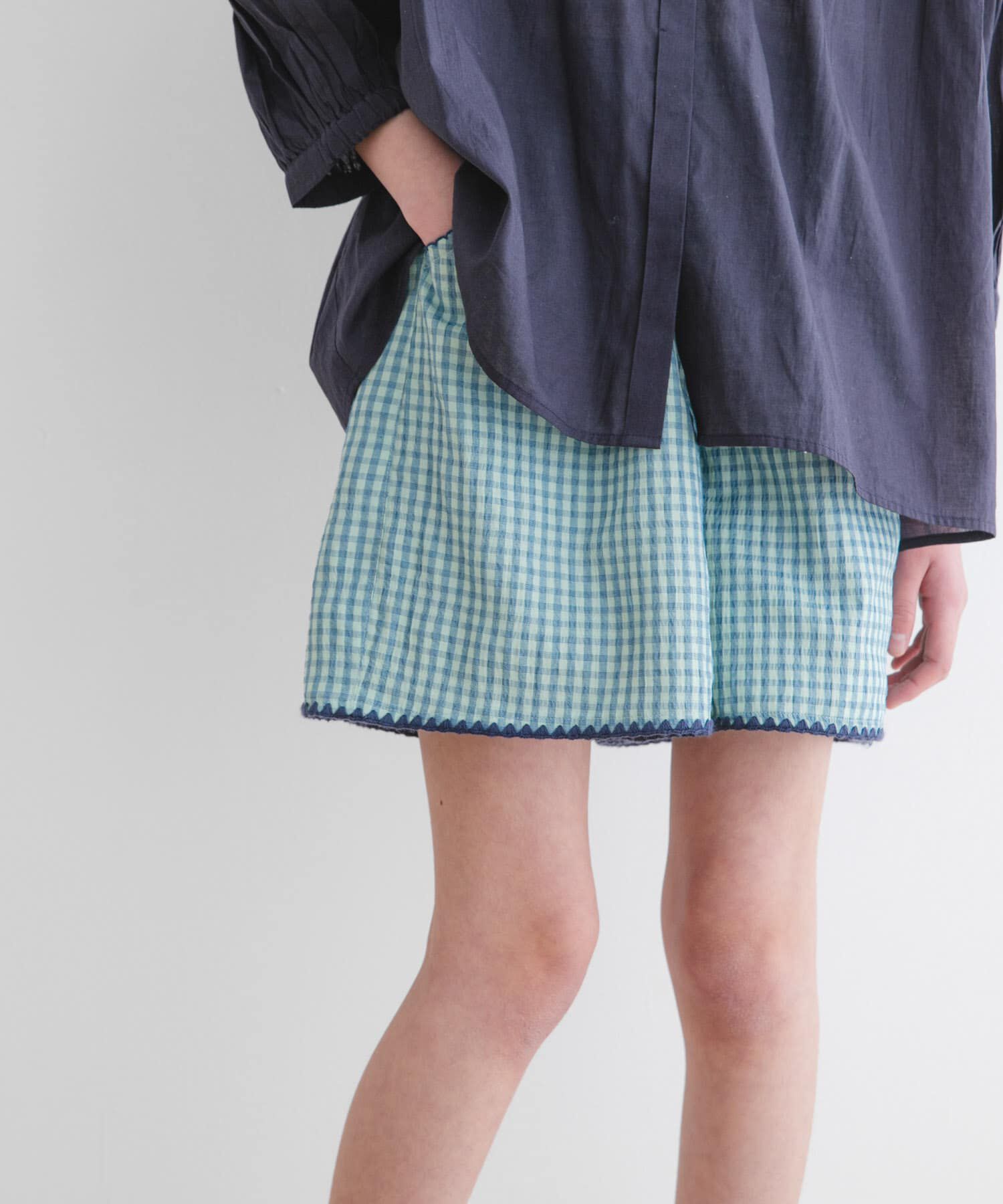 URBAN RESEARCH DOORS「『WEB/一部店舗限定サイズ』チェックキュロット(KIDS)」|その他|