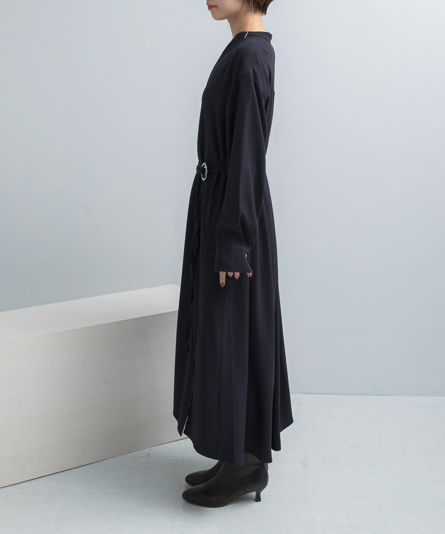 URBAN RESEARCH ROSSO「トリアセテート混Vネックワンピース」|ワンピース|