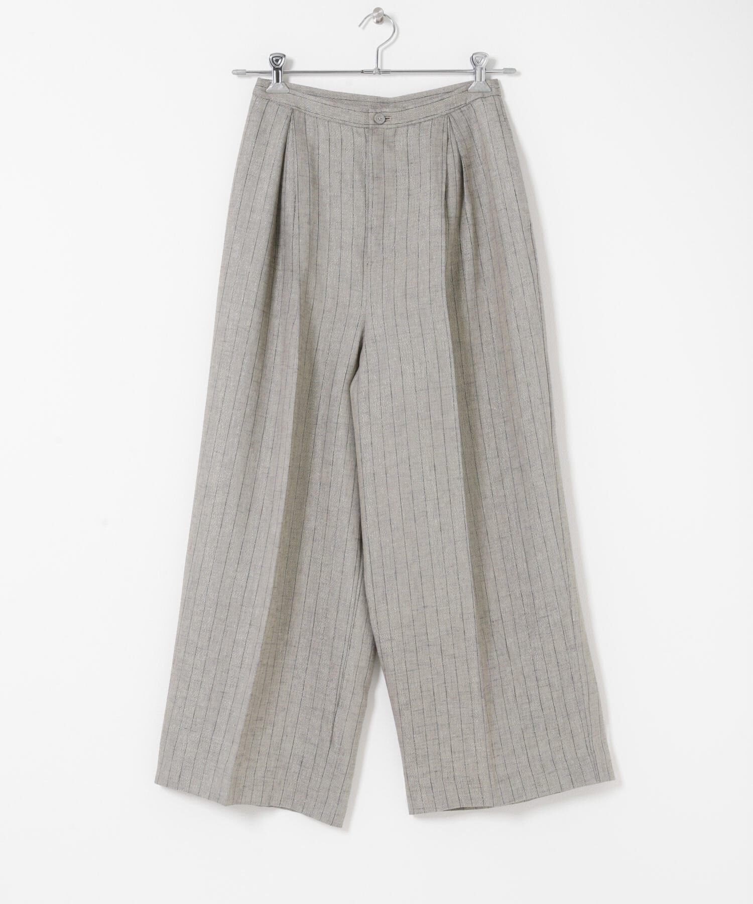 URBAN RESEARCH ROSSO「ラメリネンストライプワイドパンツ」|その他|