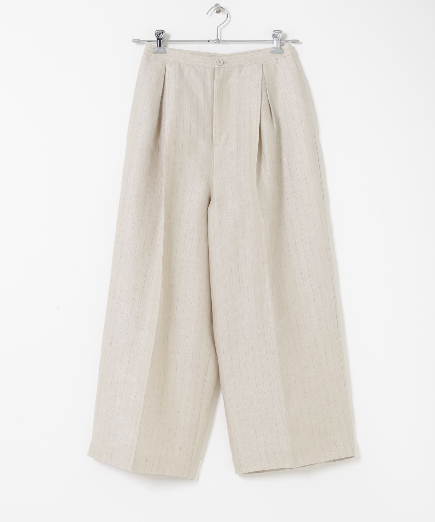 URBAN RESEARCH ROSSO「ラメリネンストライプワイドパンツ」|その他|