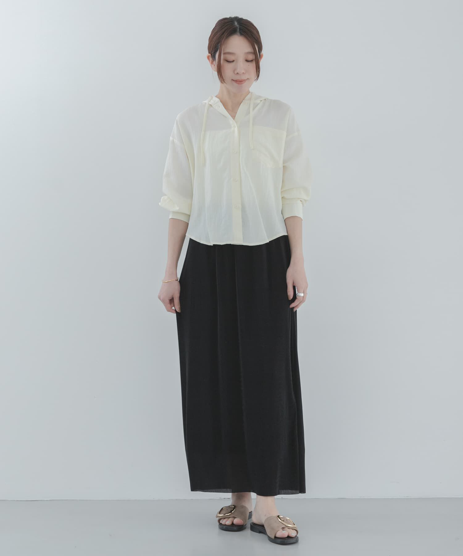 Sonny Label 「『WEB限定』マイクロプリーツイージースカート」|スカート|