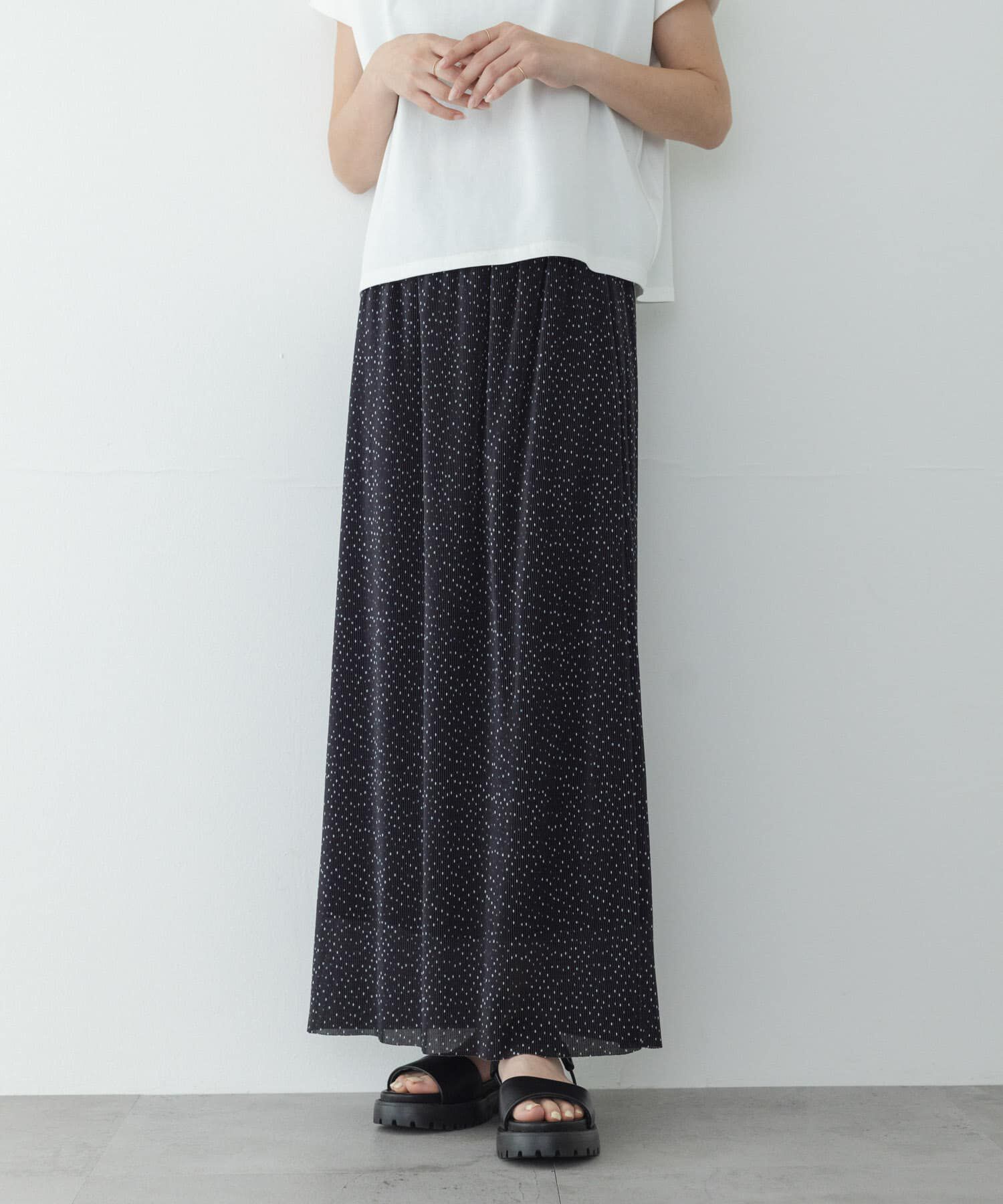 Sonny Label 「『WEB限定』マイクロプリーツイージースカート」|スカート|ドット