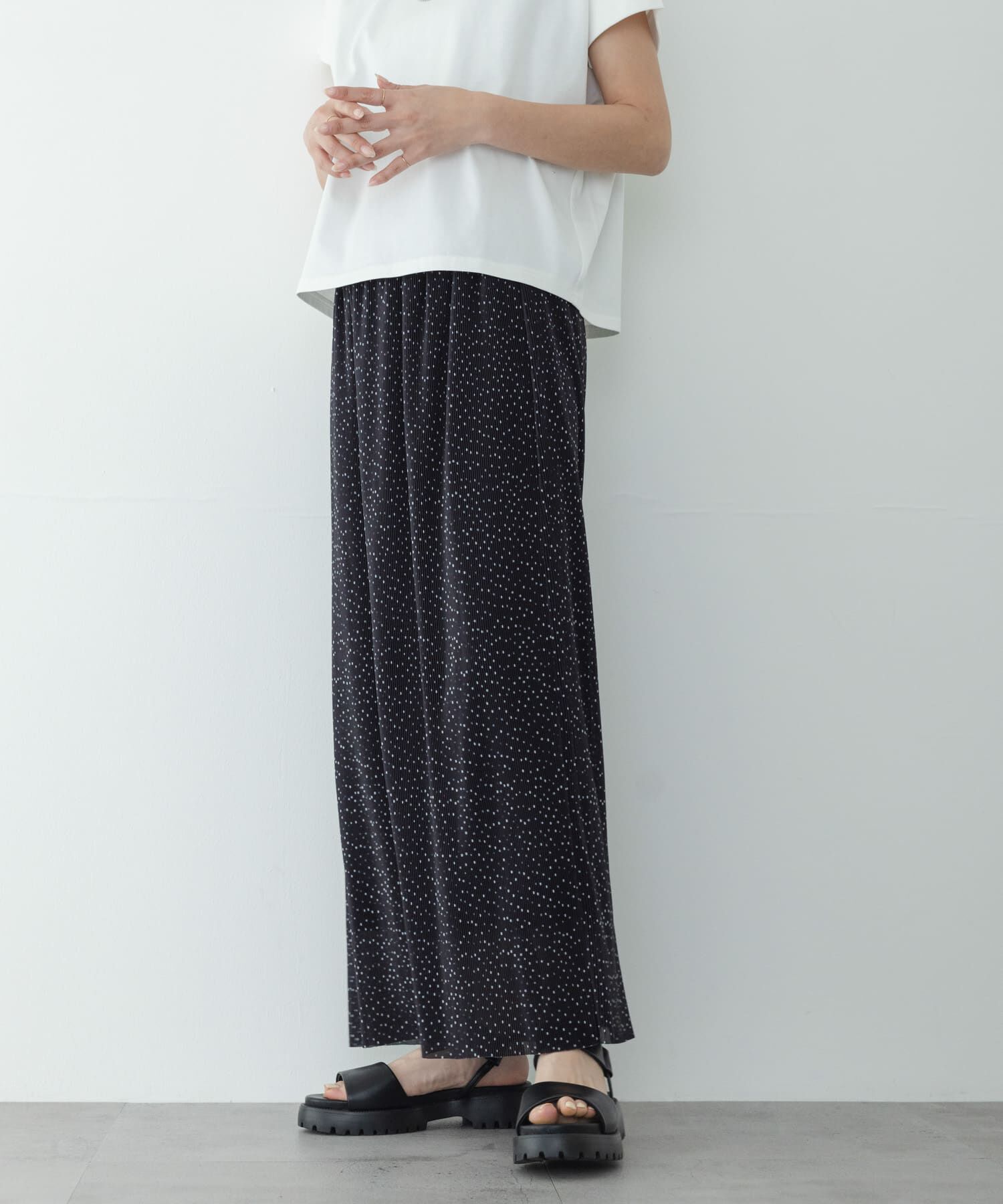 Sonny Label 「『WEB限定』マイクロプリーツイージースカート」|スカート|