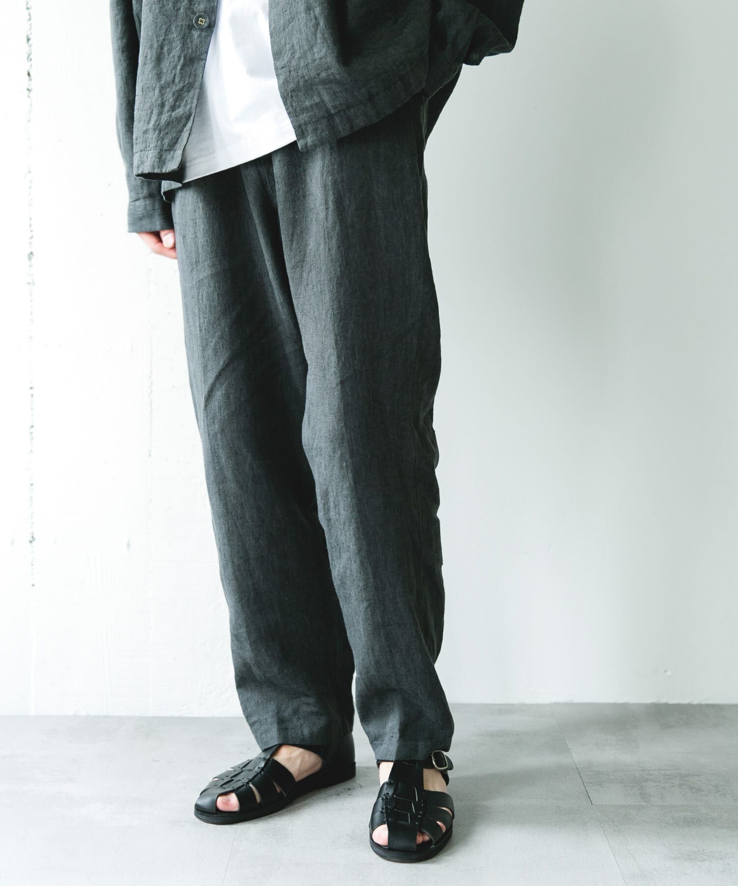 URBAN RESEARCH DOORS「シルケットリネン イージートラウザー」|その他|