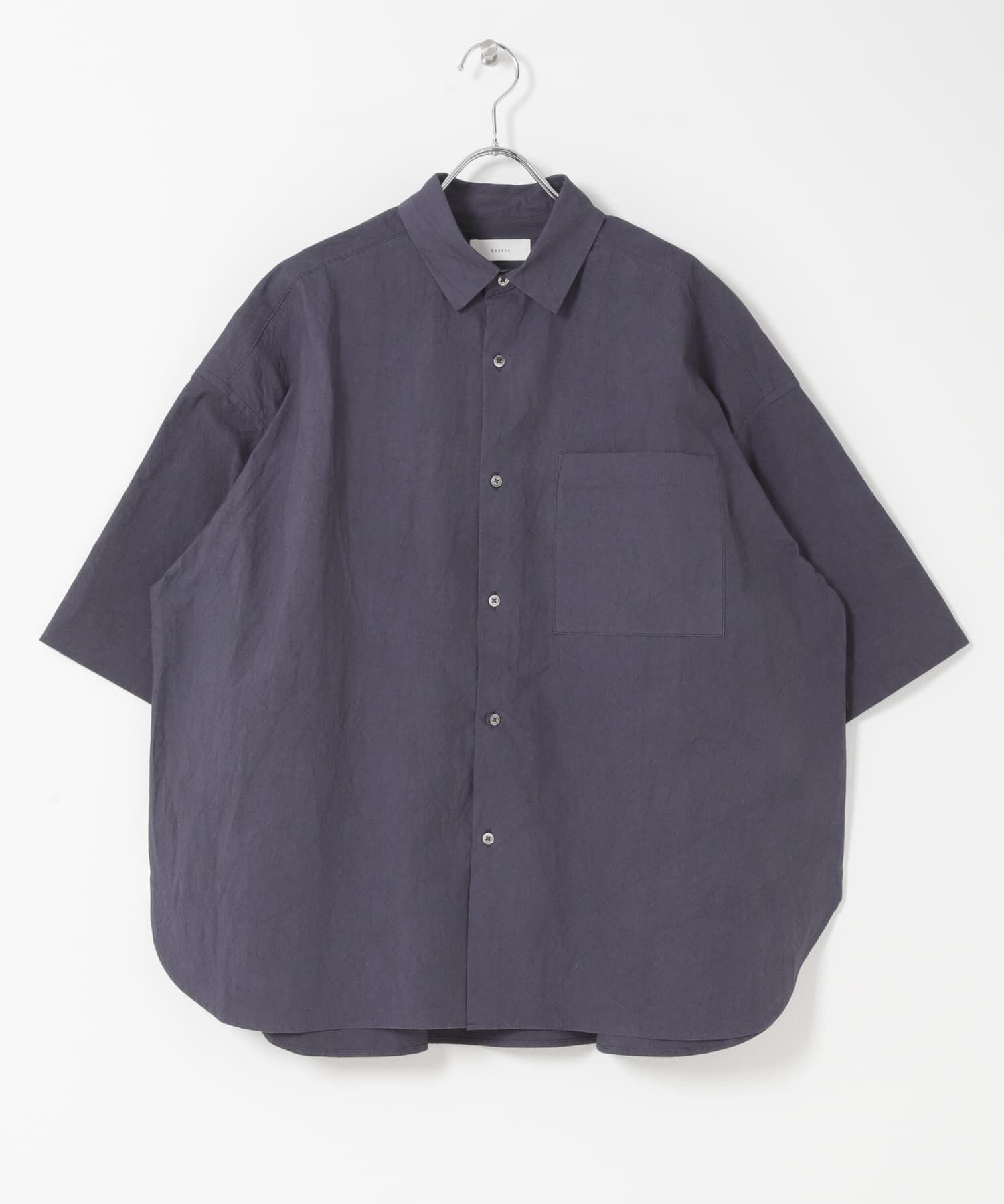 かぐれ「ワイドハーフスリーブシャツ」|シャツ・ブラウス|