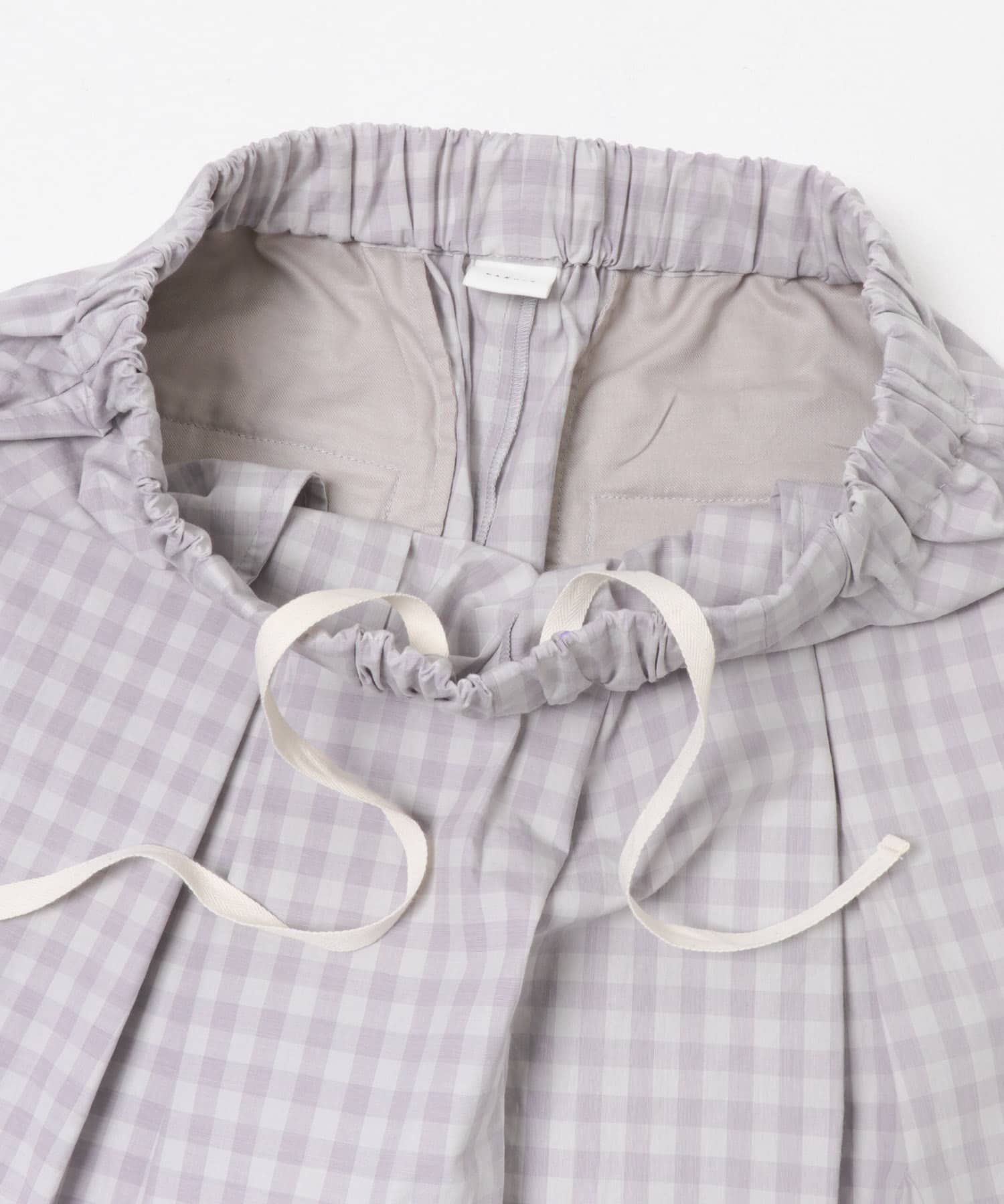 かぐれ「ギンガムタックワイドパンツ」|その他|