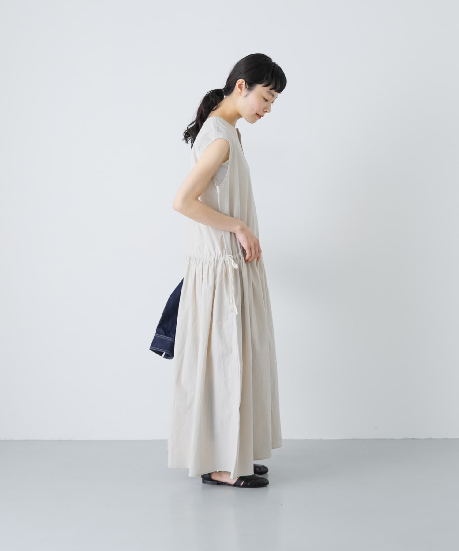 かぐれ「タイプライターギャザーワンピース」|ワンピース|