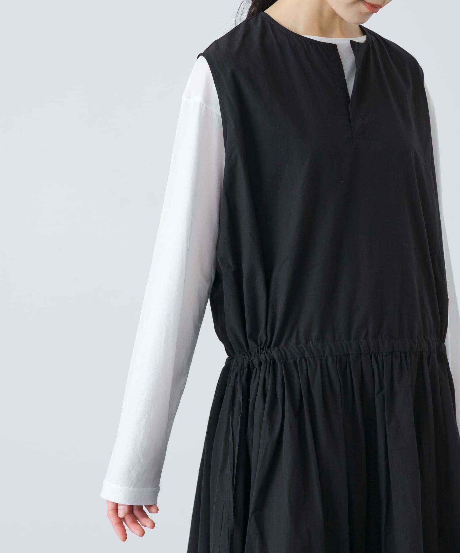 かぐれ「タイプライターギャザーワンピース」|ワンピース|