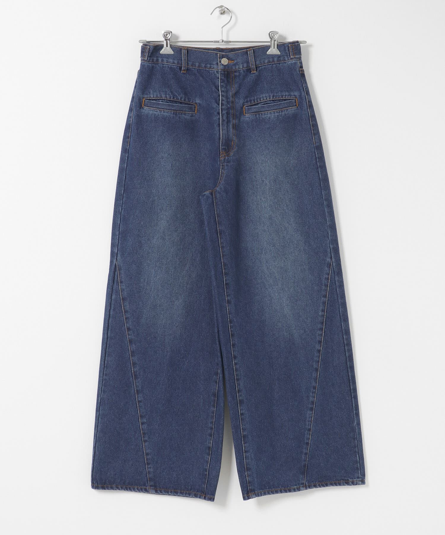  「WIDEレッグアジャストデニム」|デニム|