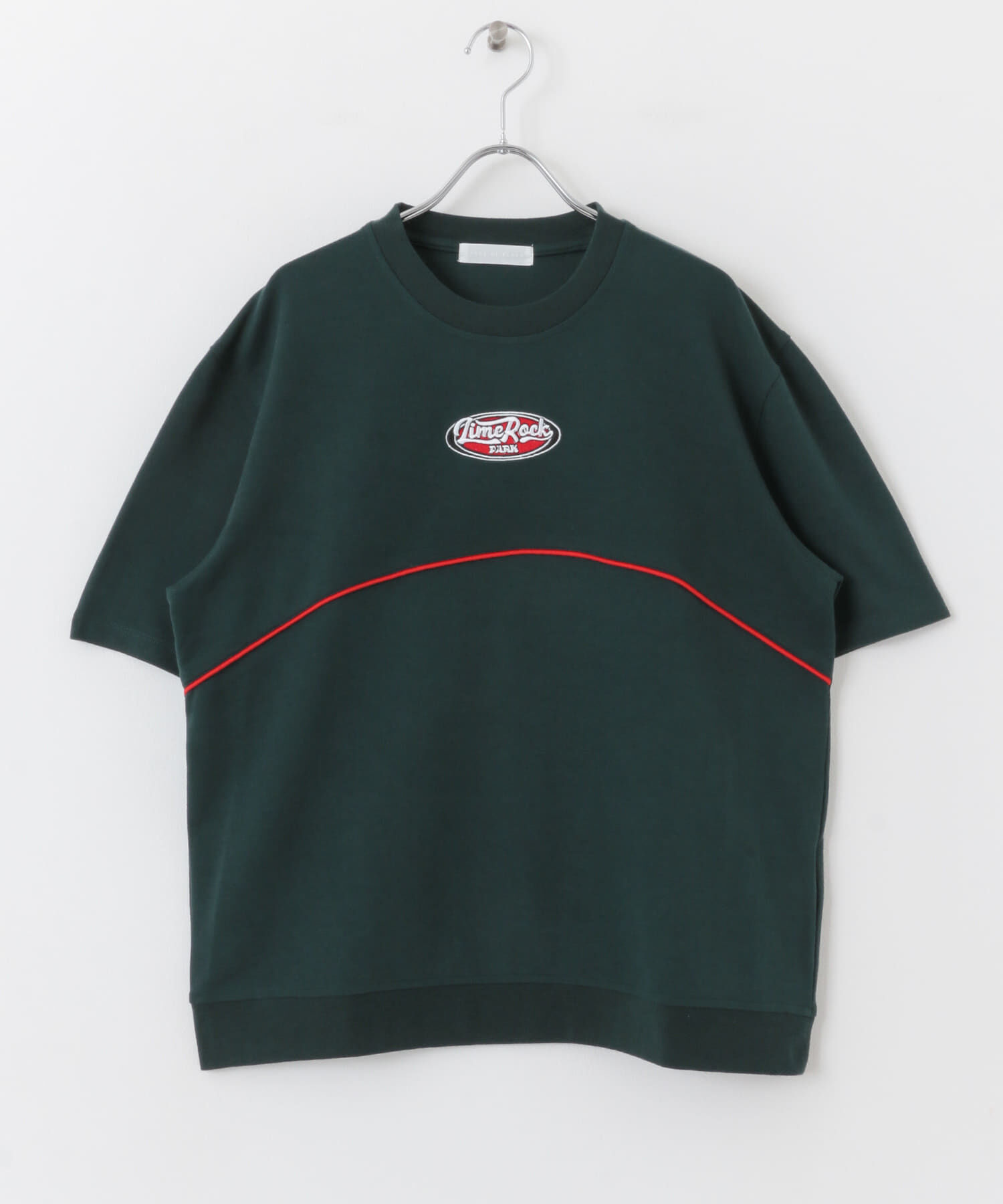 SENSE OF PLACE by URBAN RESEARCH「ブロックドデザインTシャツ(5分袖)」|Tシャツ・カットソー|