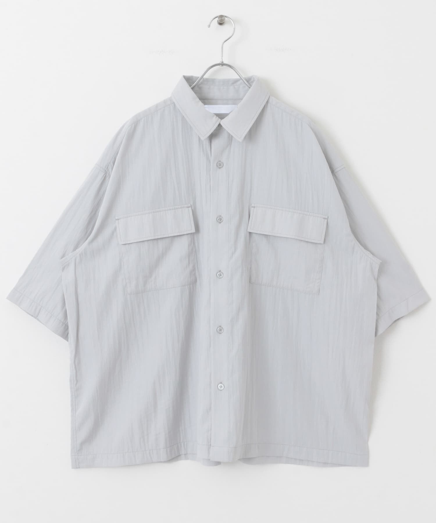 SENSE OF PLACE by URBAN RESEARCH「ワッシャーナイロンショートスリーブシャツ」|シャツ・ブラウス|