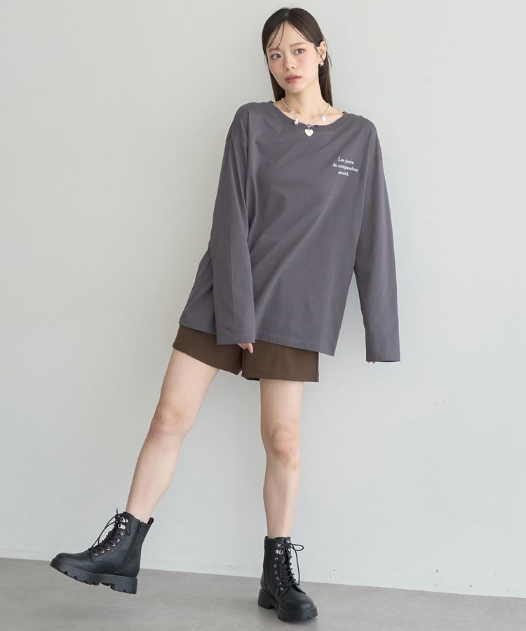 earth music&ecology「アソートグラフィックロンTEE」|Tシャツ・カットソー|