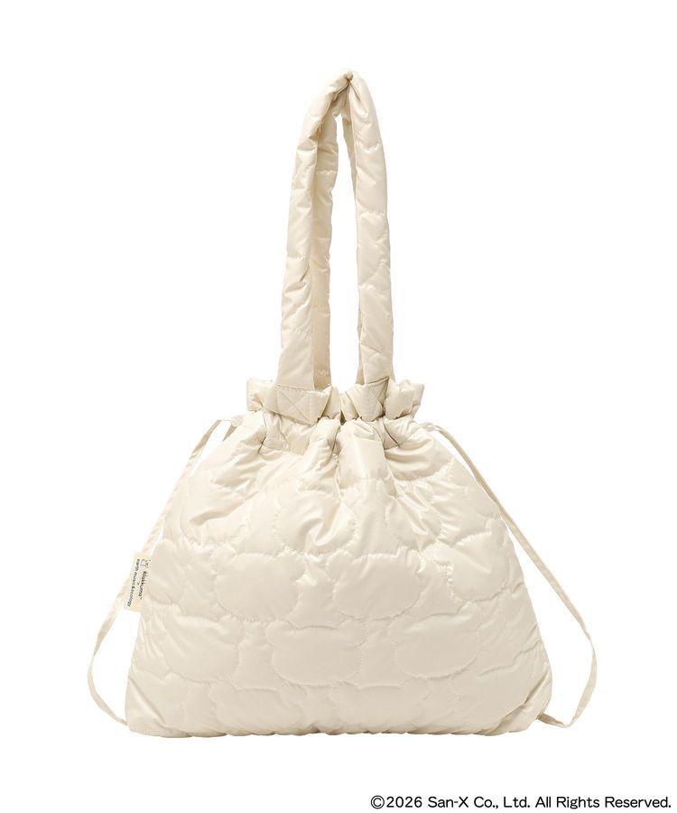 earth music&ecology「リラックマ&times;earth シルエットキルトトートバッグ」|トートバッグ|