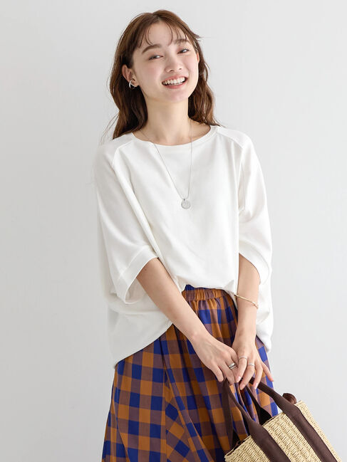 AMERICAN HOLIC「キレイCottonドルマンカットプルオーバー」|Tシャツ・カットソー|