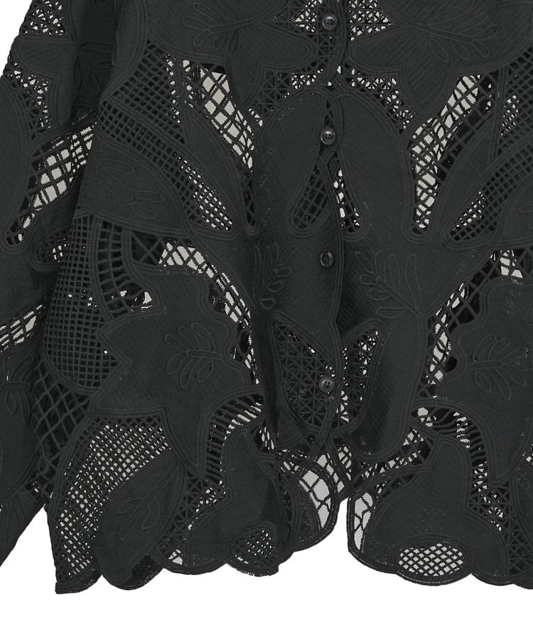 Green Parks「・ELENCARE DUE レーシーカーディガン」|カーディガン|