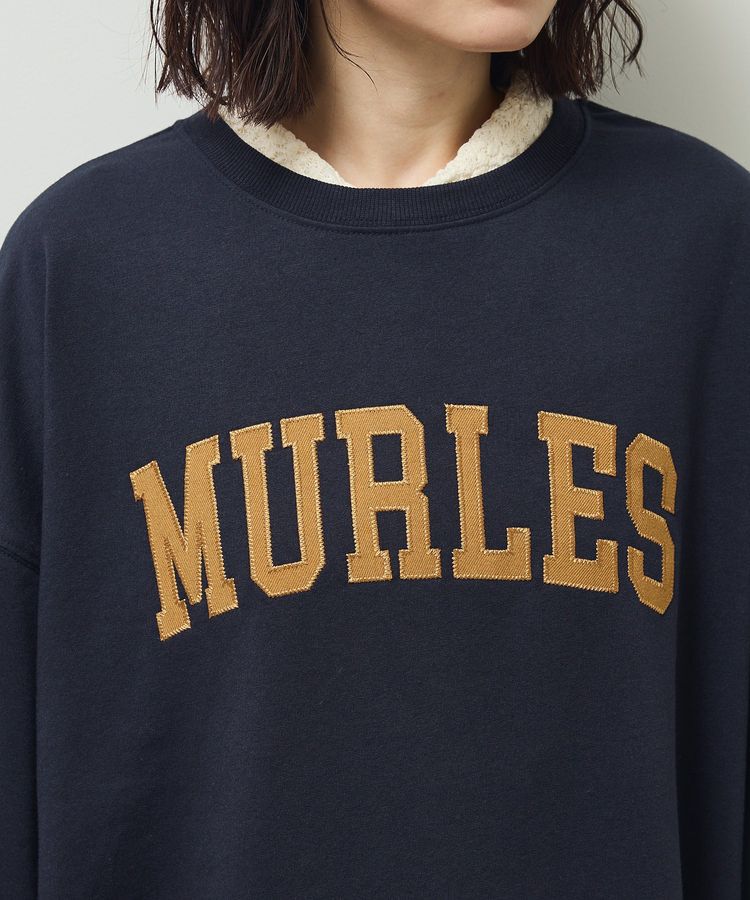 Green Parks「5分袖刺繍ロゴトレTEE」|Tシャツ・カットソー|