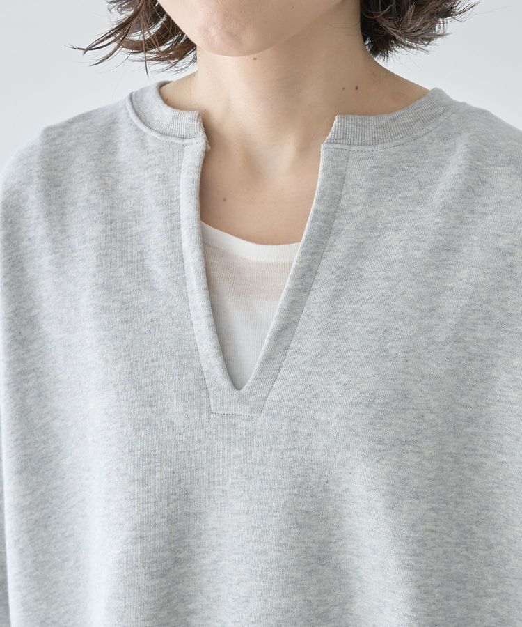 Green Parks「SET2点 深Vネック裏毛+プルオーバー」|スウェット・ジャージ|