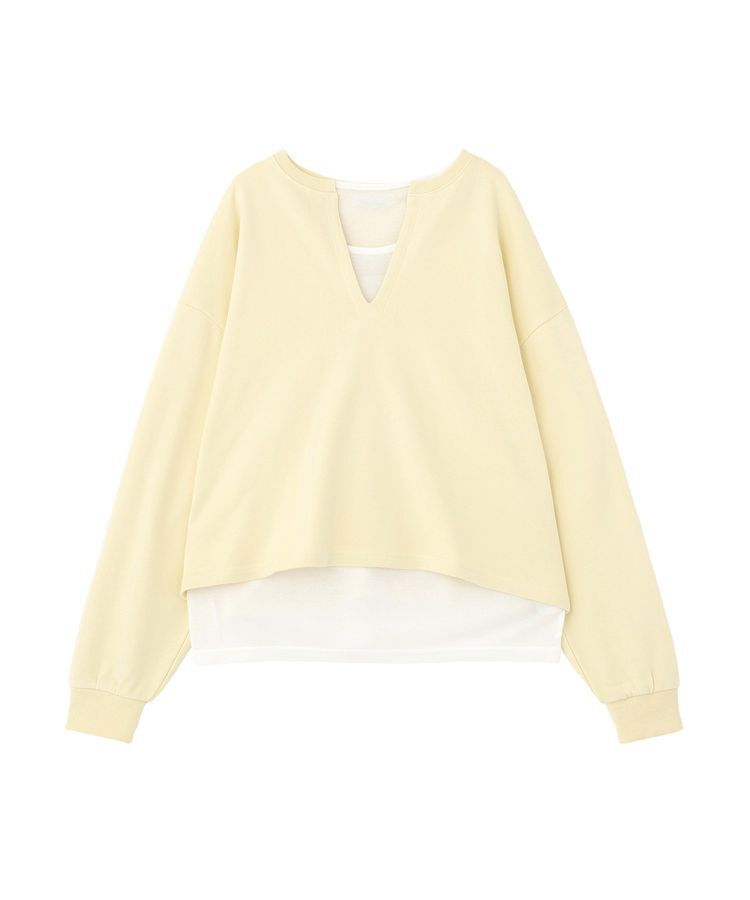 Green Parks「SET2点 深Vネック裏毛+プルオーバー」|スウェット・ジャージ|