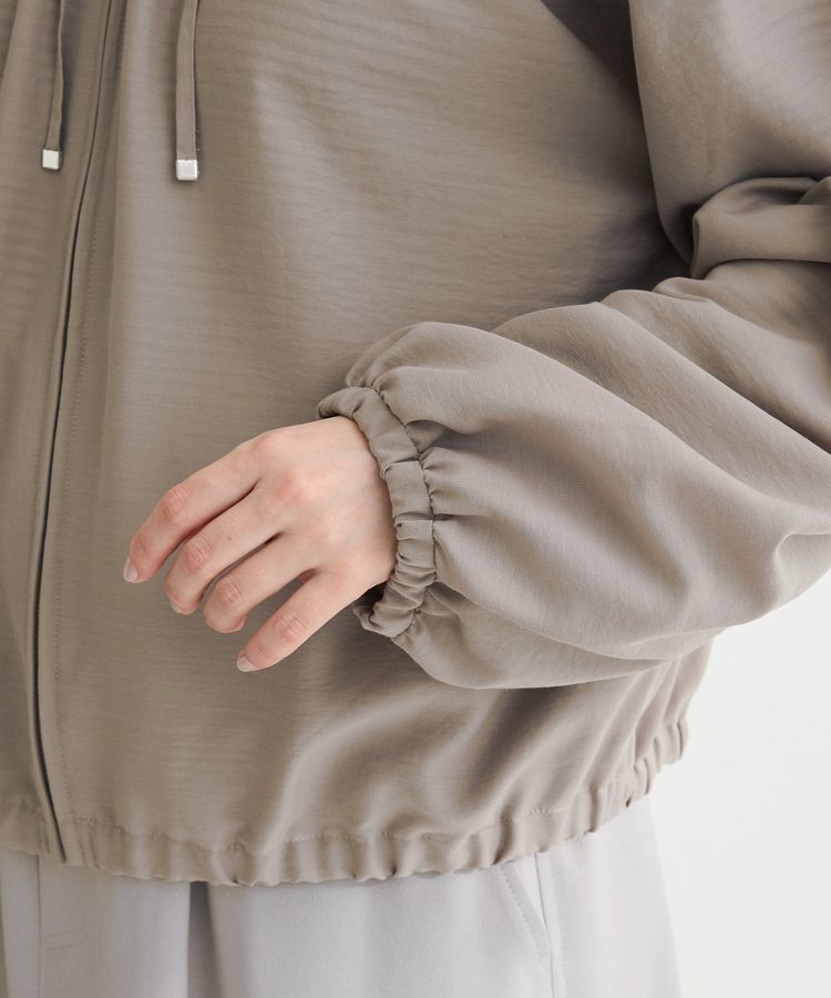 Green Parks「ドロストネックシアーブルゾン」|ブルゾン・スタジャン|