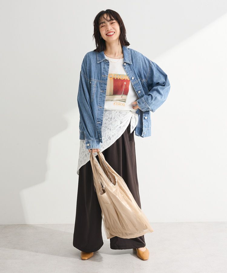 Green Parks「チュールレイヤードポケッタブルバッグ」|ショルダー・メッセンジャー|