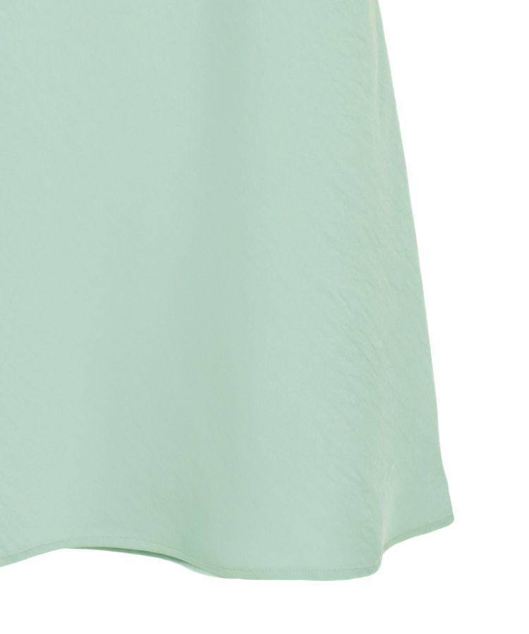 YECCA VECCA「サテンフレアスカート」|フレア|