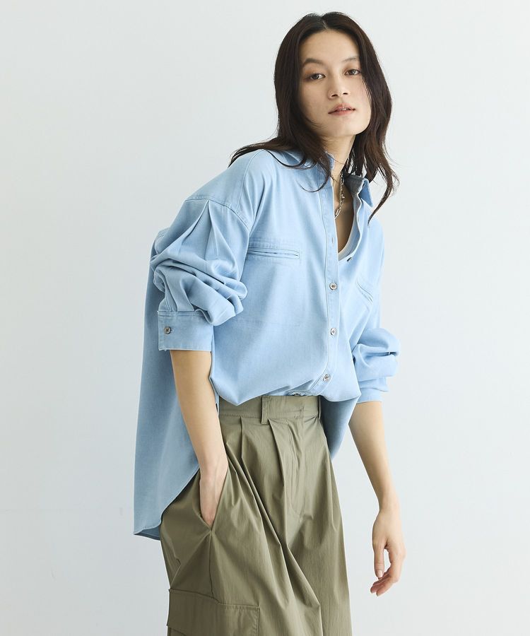 GARAGE OF GOOD CLOTHING「ヴィンテージ加工Bigシャツ」|シャツ・ブラウス|Sax