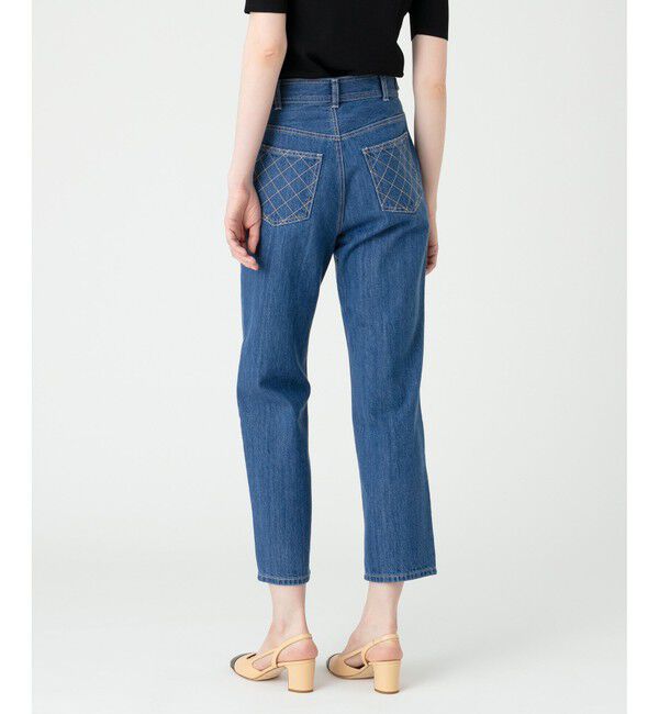 LOULOU WILLOUGHBY「【LOULOU WILLOUGHBY】デニムテーパードパンツ」|デニム|