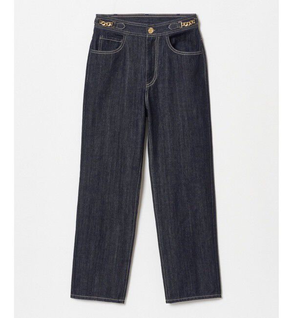 LOULOU WILLOUGHBY「【LOULOU WILLOUGHBY】デニムテーパードパンツ」|デニム|