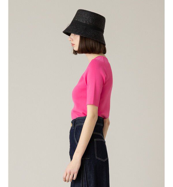 LOULOU WILLOUGHBY「【LOULOU WILLOUGHBY】ソウバリクルー5分袖プルオーバー」|その他|