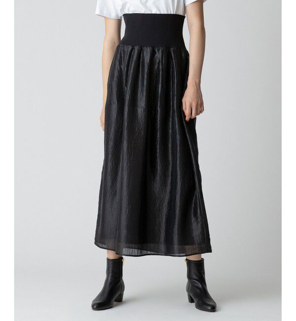 allureville「ブライトカールマイヤー2WAYスカート」|スカート|