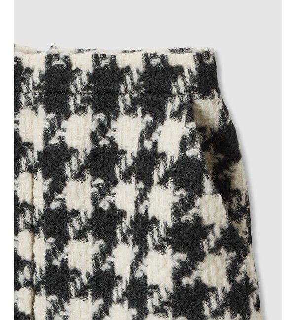 LOULOU WILLOUGHBY「【LOULOU WILLOUGHBY】ロービング千鳥タックミニスカート」|スカート|