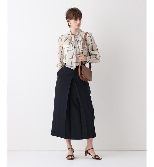 allureville「ボックスプリーツペンシルスカート」|スカート|