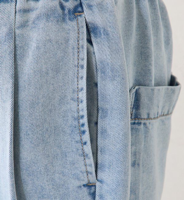  「リヨセル混デニムツータックイージーパンツ」|その他|