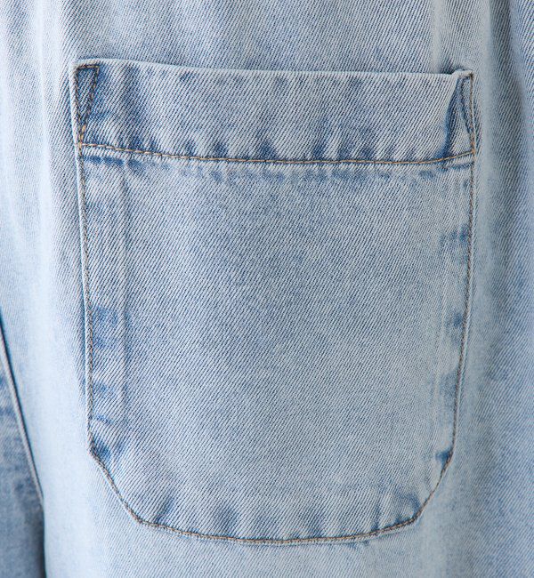  「リヨセル混デニムツータックイージーパンツ」|その他|