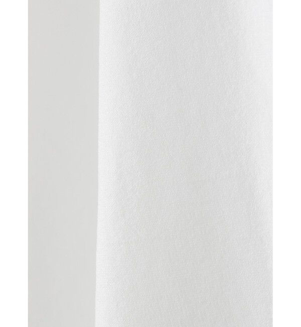 mizuiro ind「mizuiro ind クルーネックハーフスリーブプルオーバー」|ニット・セーター|