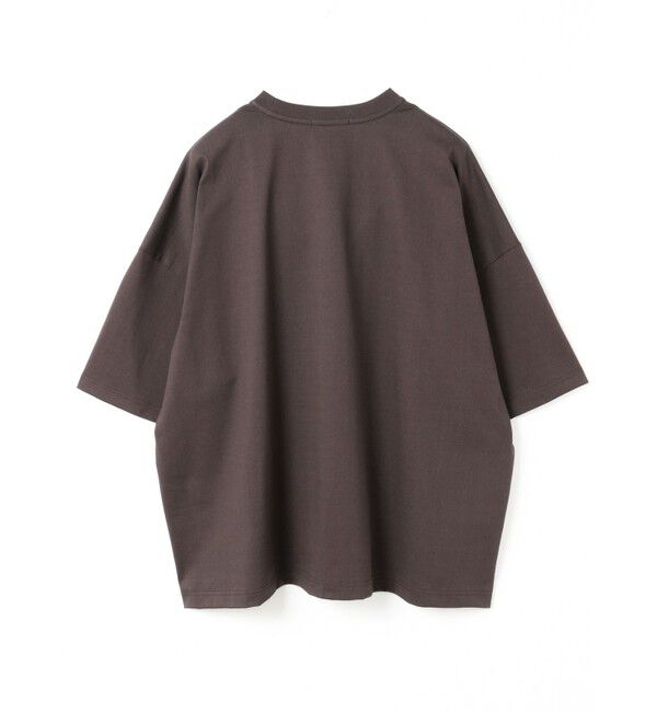 mizuiro ind「mizuiro ind クルーネックワイドチュニック」|Tシャツ・カットソー|