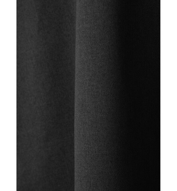 mizuiro ind「mizuiro ind クルーネックワイドチュニック」|Tシャツ・カットソー|