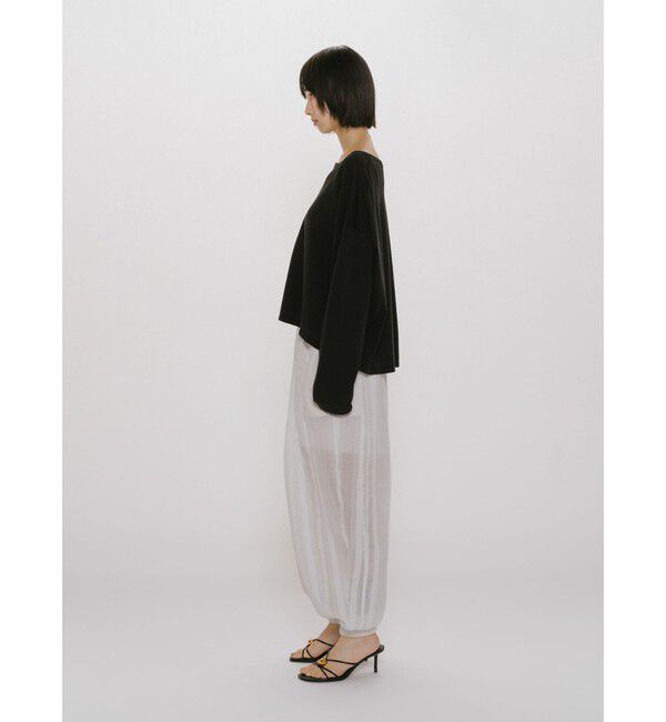 MIDIUMISOLID「MIDIUMISOLID for Ladies レースバルーンイージーパンツ」|その他|