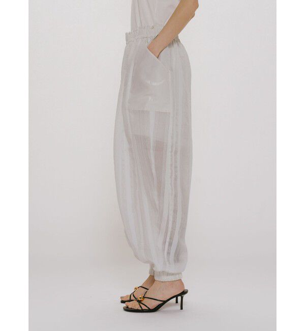 MIDIUMISOLID「MIDIUMISOLID for Ladies レースバルーンイージーパンツ」|その他|