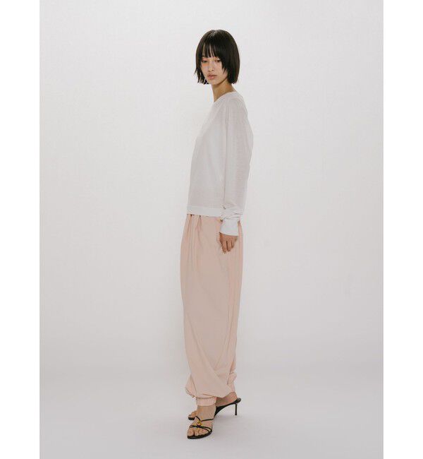 MIDIUMISOLID「MIDIUMISOLID for Ladies レイヤードライクプルオーバー」|Tシャツ・カットソー|