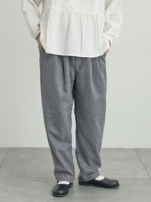Samansa Mos2「【帯電防止】ウール混テーパードパンツ《M/Lサイズ》」|その他|