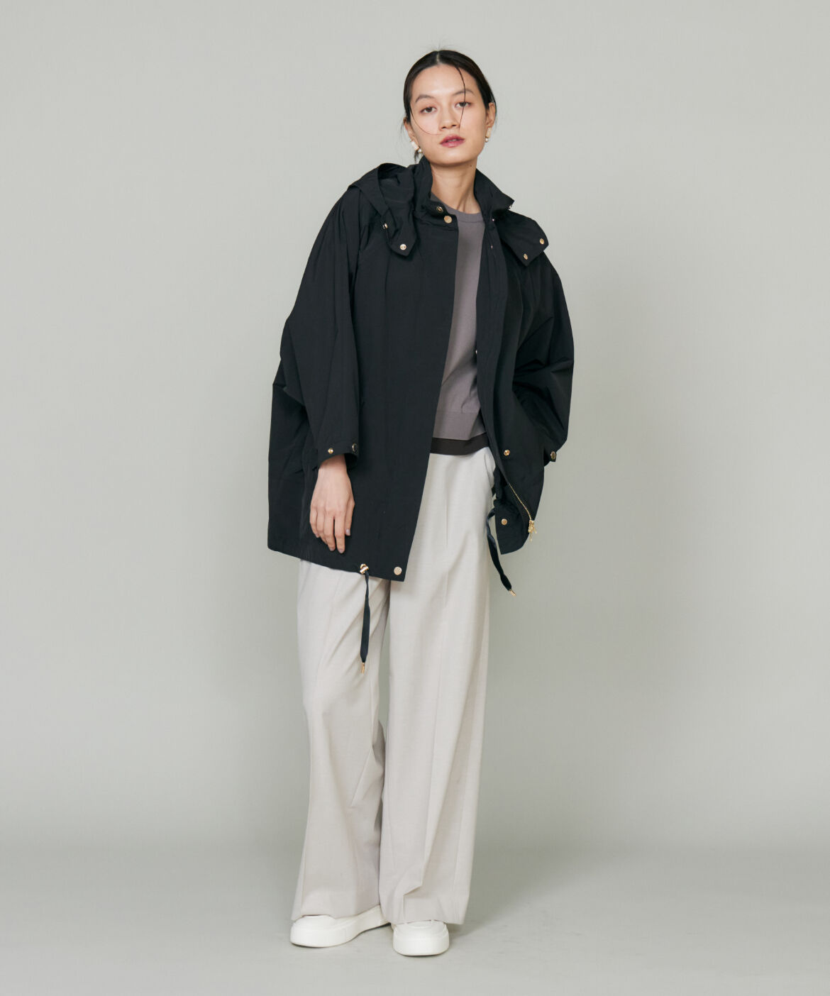 INED「モッズコート SUMMER ANORAK《WOOLRICH》」|ピーコート|