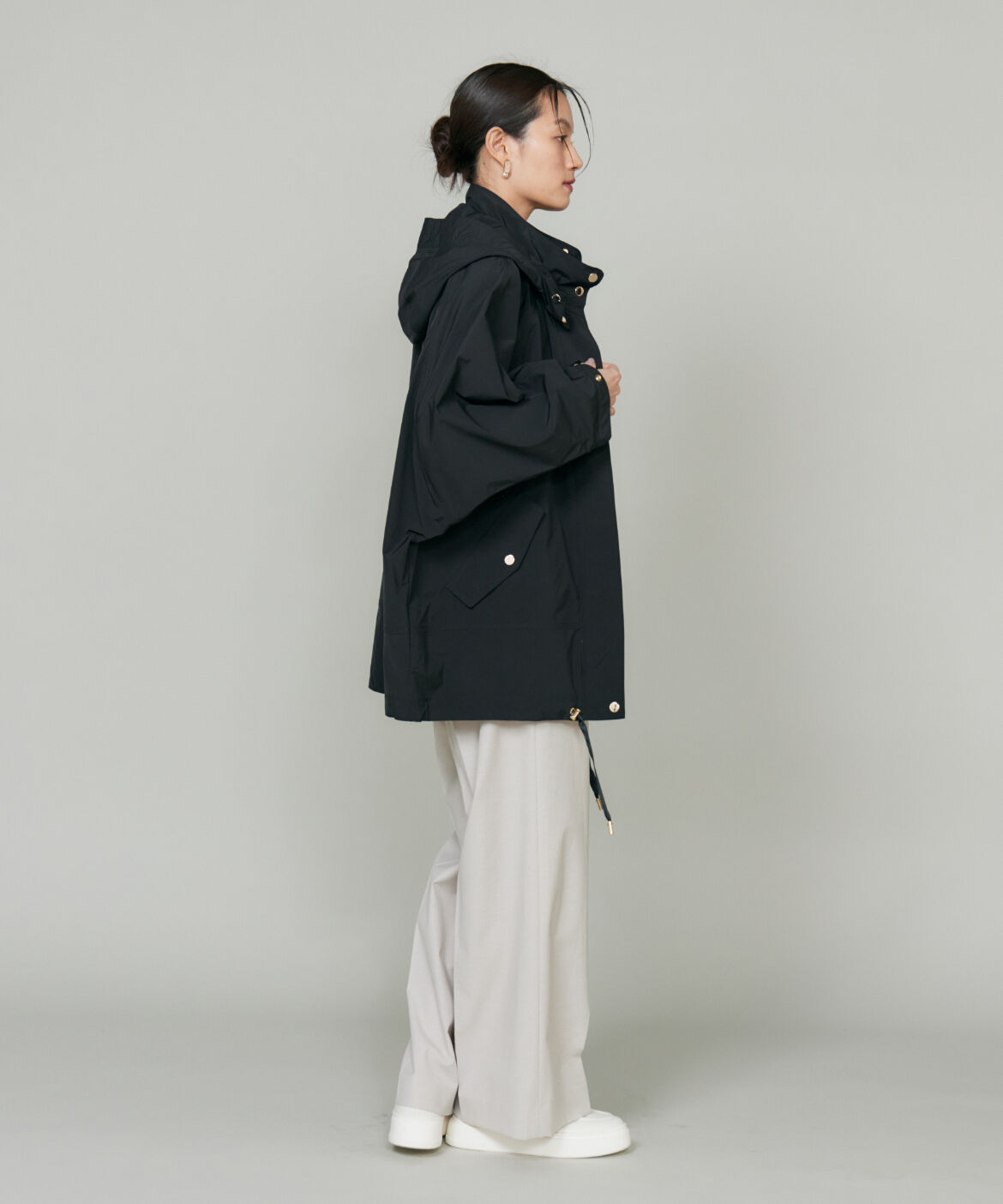 INED「モッズコート SUMMER ANORAK《WOOLRICH》」|ピーコート|