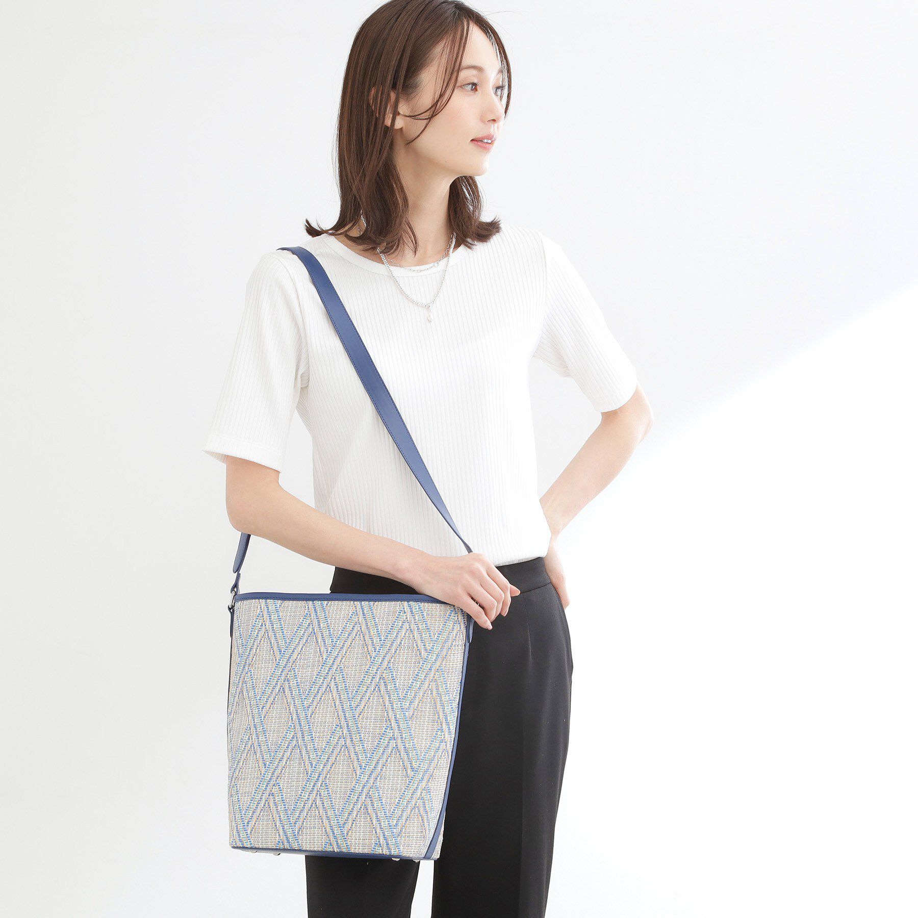 Reflect「菱形デザインワンショルダーバッグ」|ショルダー・メッセンジャー|